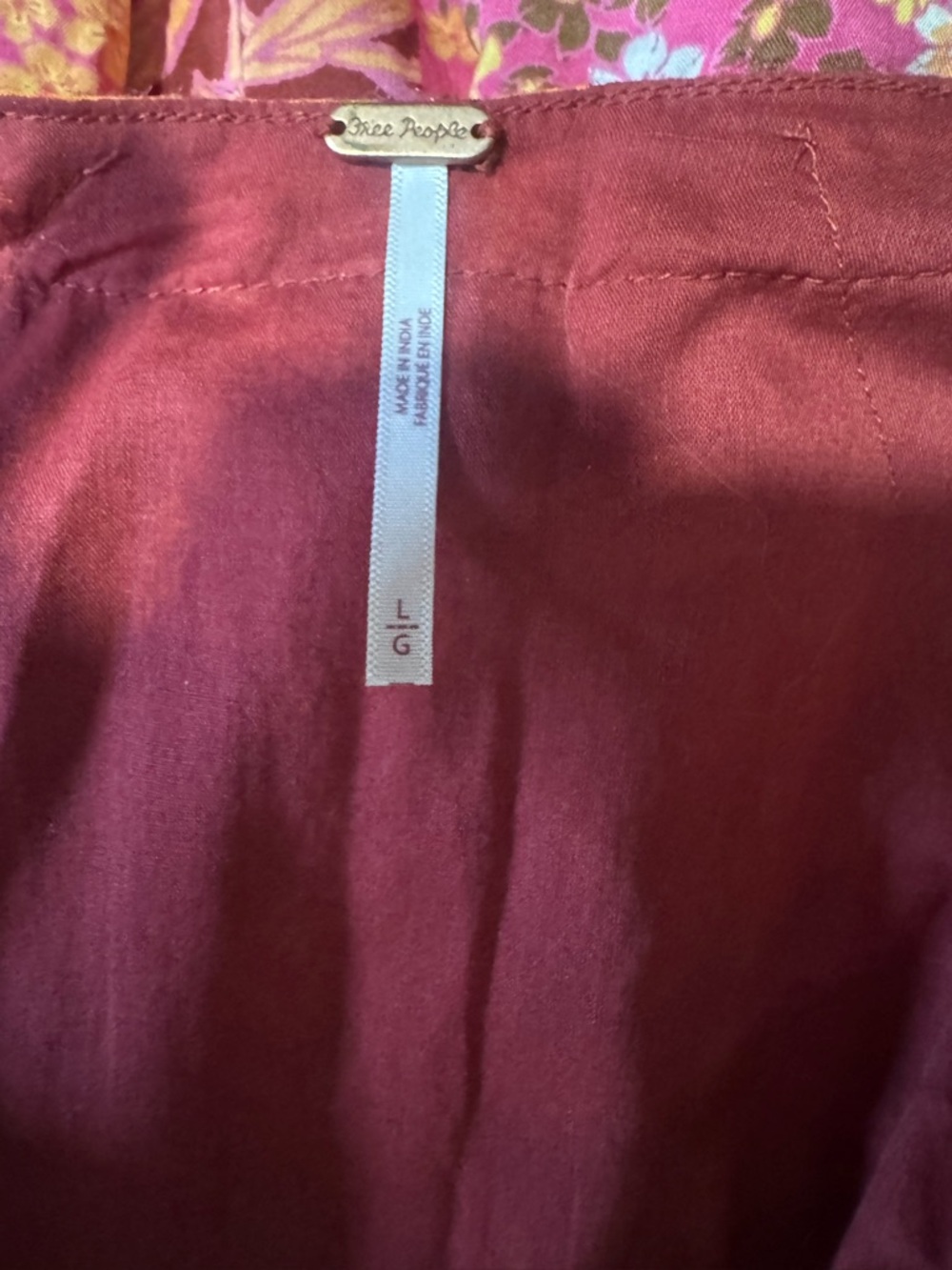 NWOT Free People Tilda Wrap Dress Size Large - Picture 13 of 13
